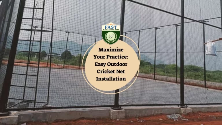 Maximize Your Practice: Easy Outdoor Cricket Net Installation