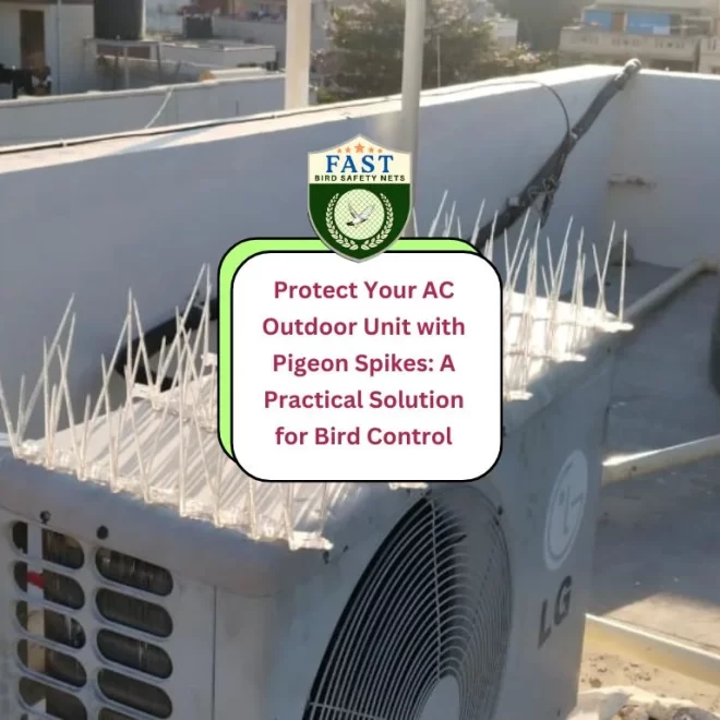 Protect Your AC Outdoor Unit with Pigeon Spikes: A Practical Solution for Bird Control