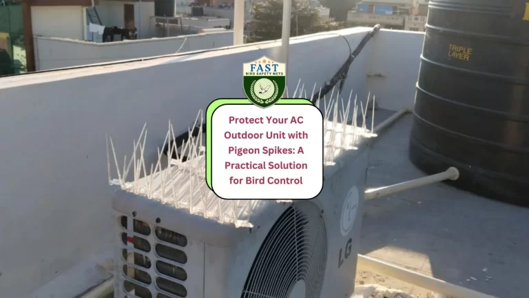 Protect Your AC Outdoor Unit with Pigeon Spikes: A Practical Solution for Bird Control