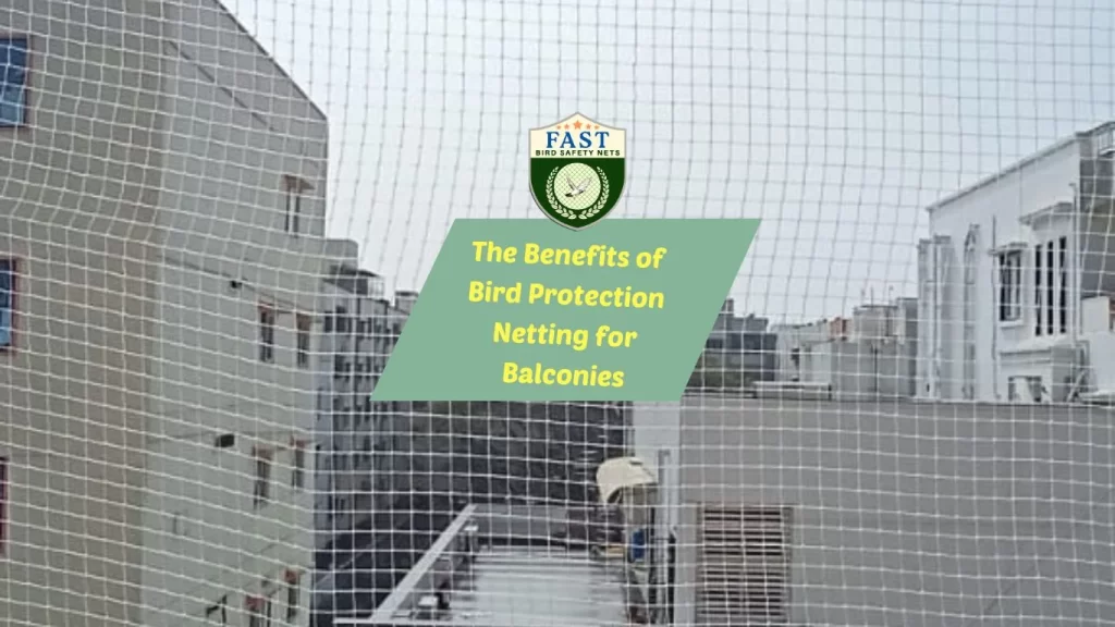 The Benefits of Bird Protection Netting for Balconies