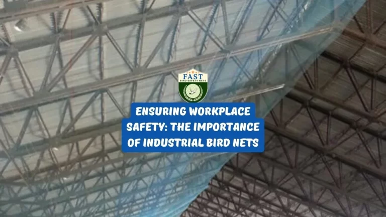 Ensuring Workplace Safety: The Importance of Industrial Bird Nets