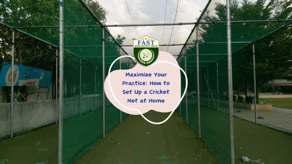 Maximize Your Practice: How to Set Up a Cricket Net at Home