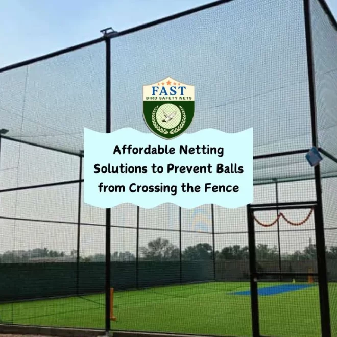 Affordable Netting Solutions to Prevent Balls from Crossing the Fence