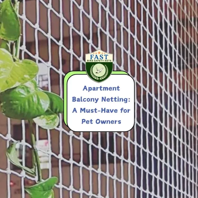 Apartment Balcony Netting: A Must-Have for Pet Owners