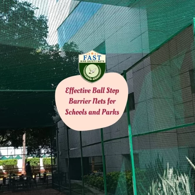 Effective Ball Stop Barrier Nets for Schools and Parks