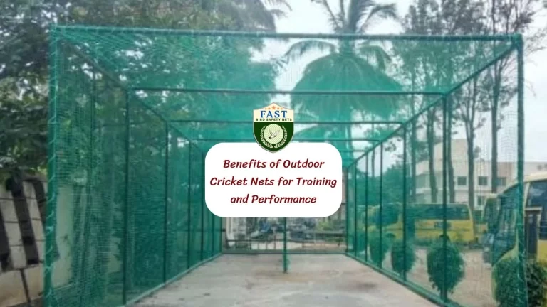 Benefits of Outdoor Cricket Nets for Training and Performance