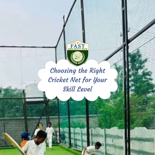 Choosing the Right Cricket Net for Your Skill Level