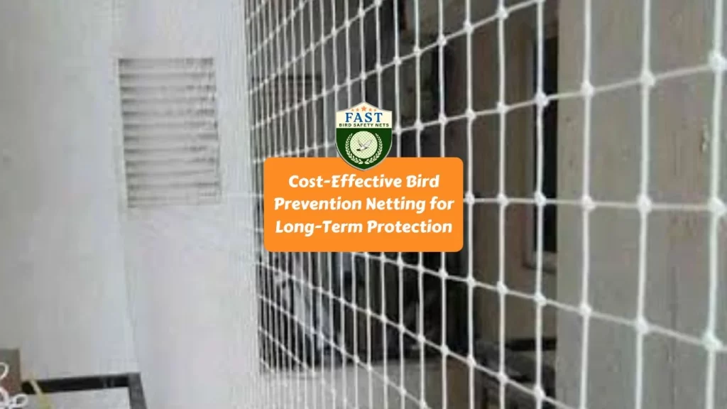 Cost-Effective Bird Prevention Netting for Long-Term Protection