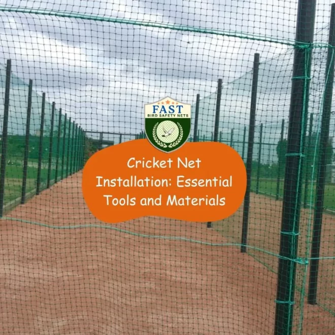 Cricket Net Installation: Essential Tools and Materials