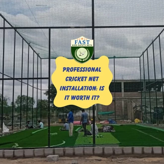 Professional Cricket Net Installation: Is It Worth It?