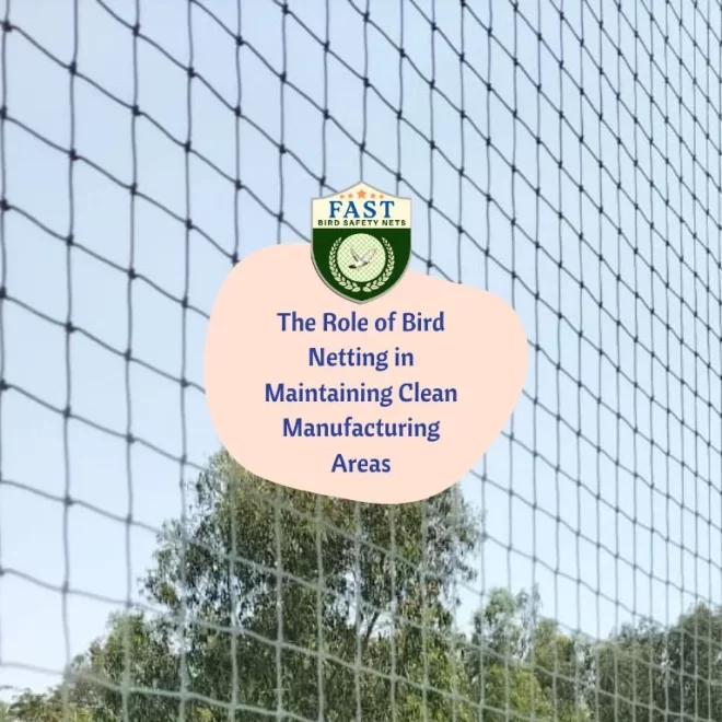 The Role of Bird Netting in Maintaining Clean Manufacturing Areas