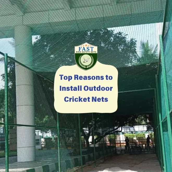 Top Reasons to Install Outdoor Cricket Nets