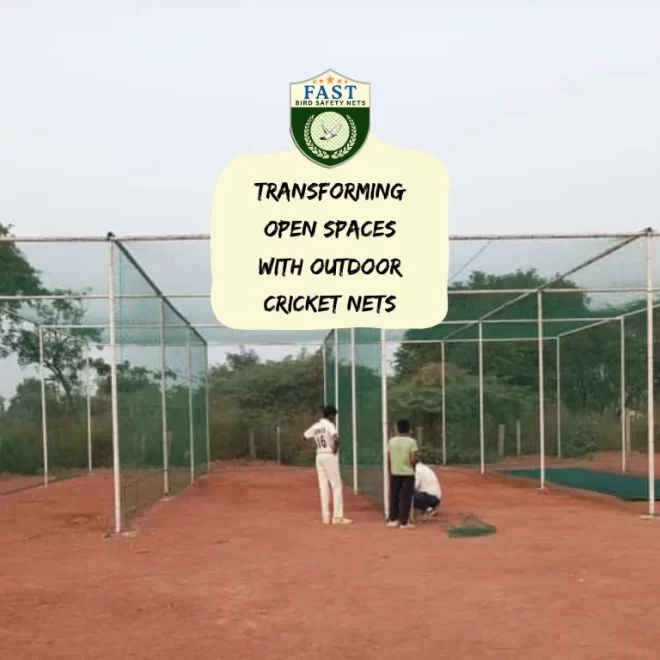 Transforming Open Spaces with Outdoor Cricket Nets